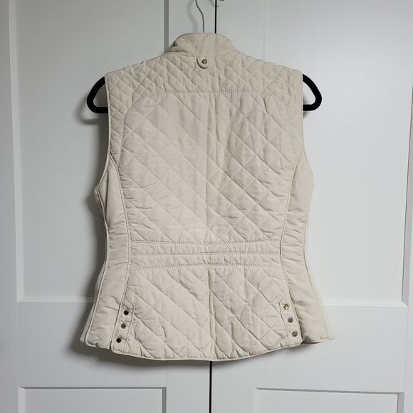 Zara women quilted puffer vest large - Picture 8 of 13